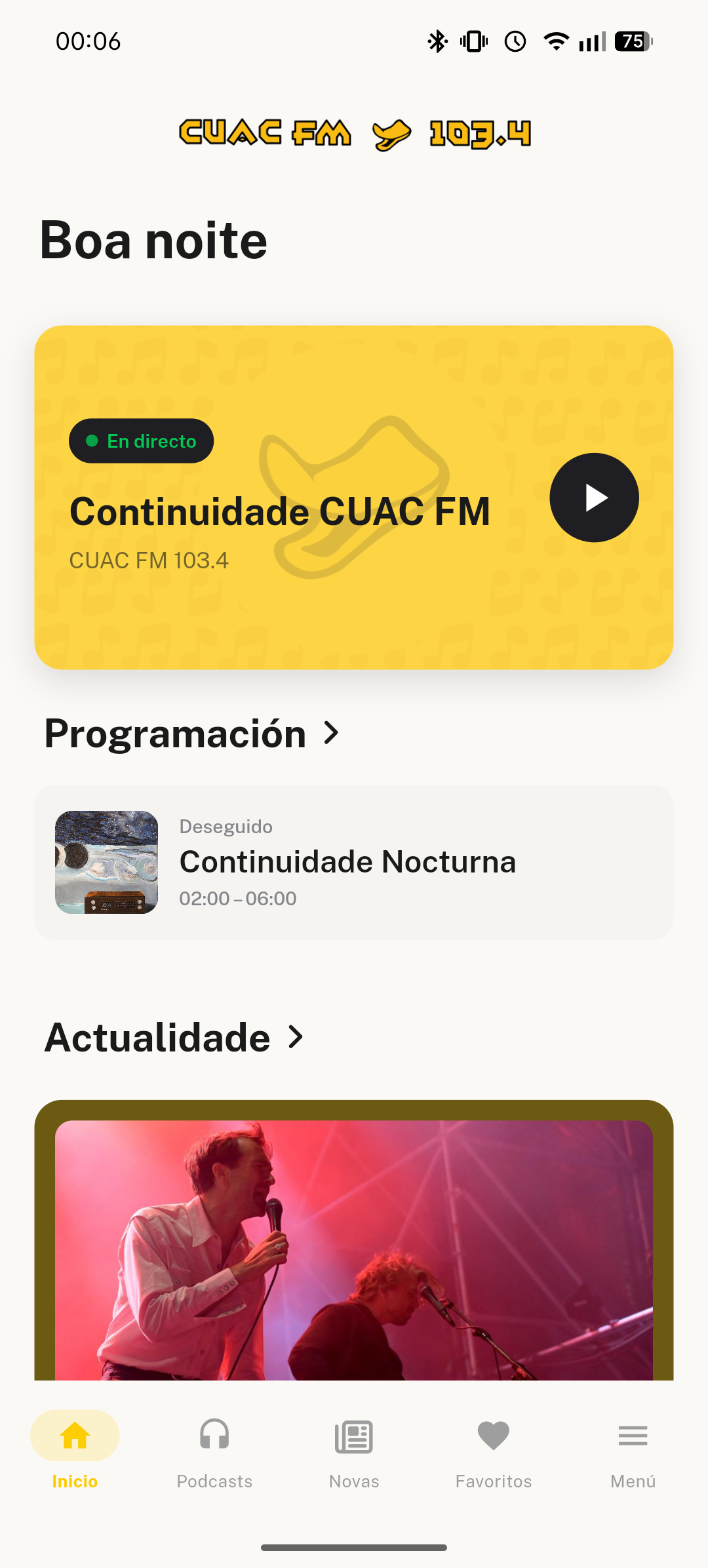 CUAC FM app